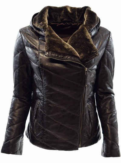 lederjacke-mit-fell-612fwg-1.jpg Lederjacken mit Fellkapuze für Damen online kaufen | OTTO – Bild 1