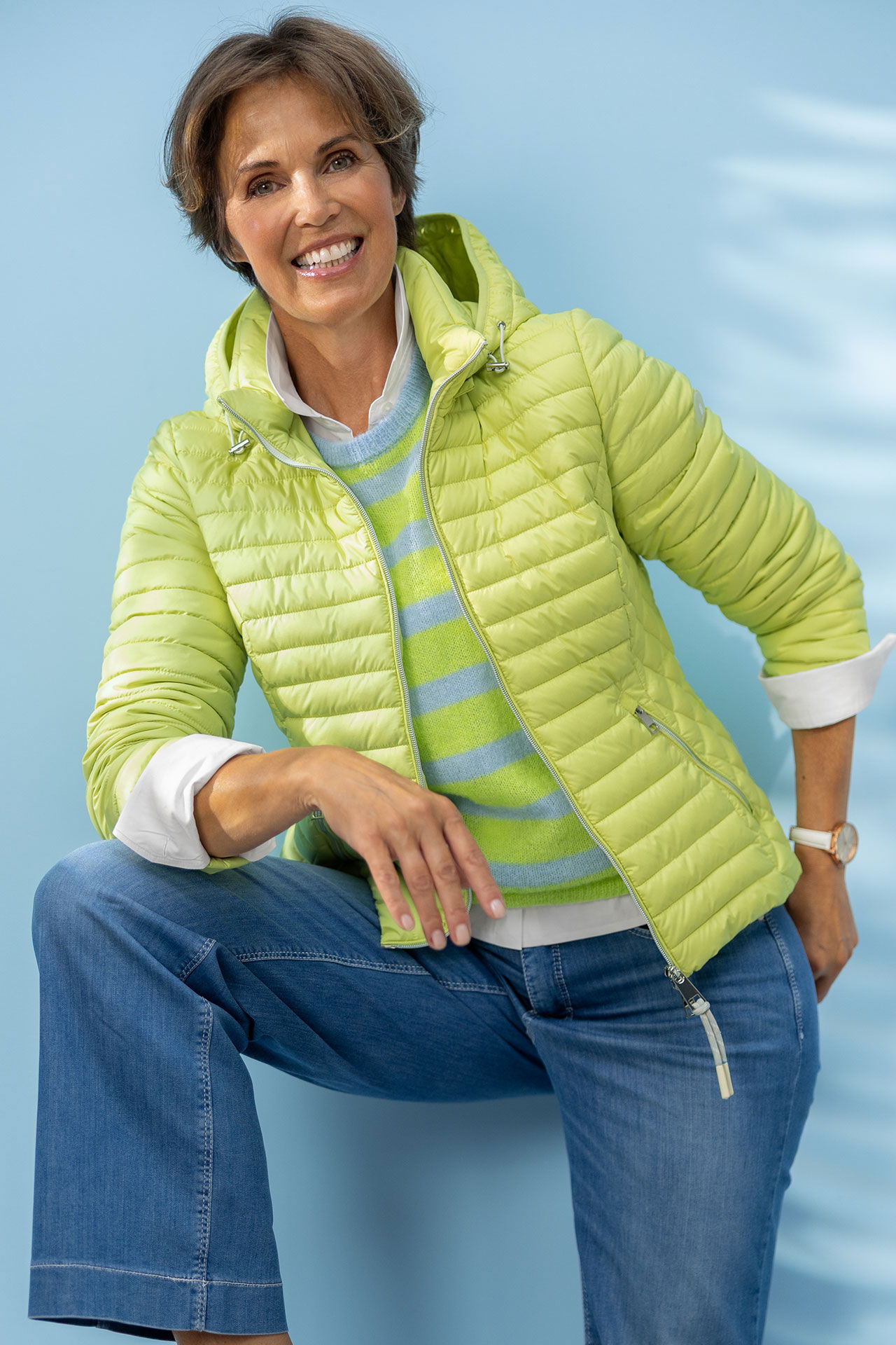 leichte-jacke-damen-403vdl-1.jpg Leichte Steppjacke Damen Steppjacke Kurz übergangsjacke Leichte Warme Jacke Steppjacke Damen Leicht Warme – Bild 1