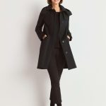 Klassisch sportiver Mantel mit Kapuze Damen | MIRJAMMAY
