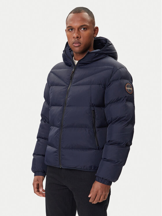 napapijri-winterjacke-312ftj-1.jpg Napapijri Winterjacke A Molveno NP0A88V2 Dunkelblau Regular Fit | Modivo.de – Bild 1