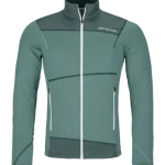 Sweatjacke Ortovox Fleece Light Jacket Herren Arctic Grey | Outdoorsupply.de