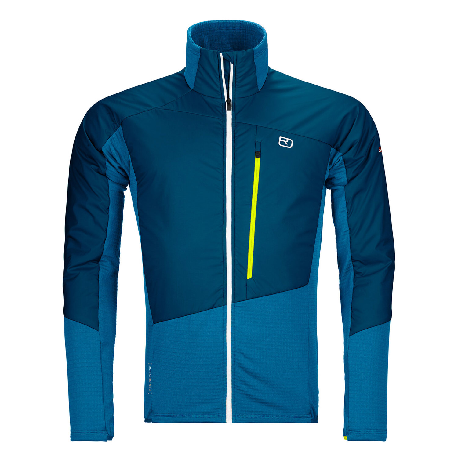 ortovox-jacke-herren-671lxe-1.jpg Ortovox Westalpen Swisswool Hybrid Herren Isolationsjacke blau – Bild 1