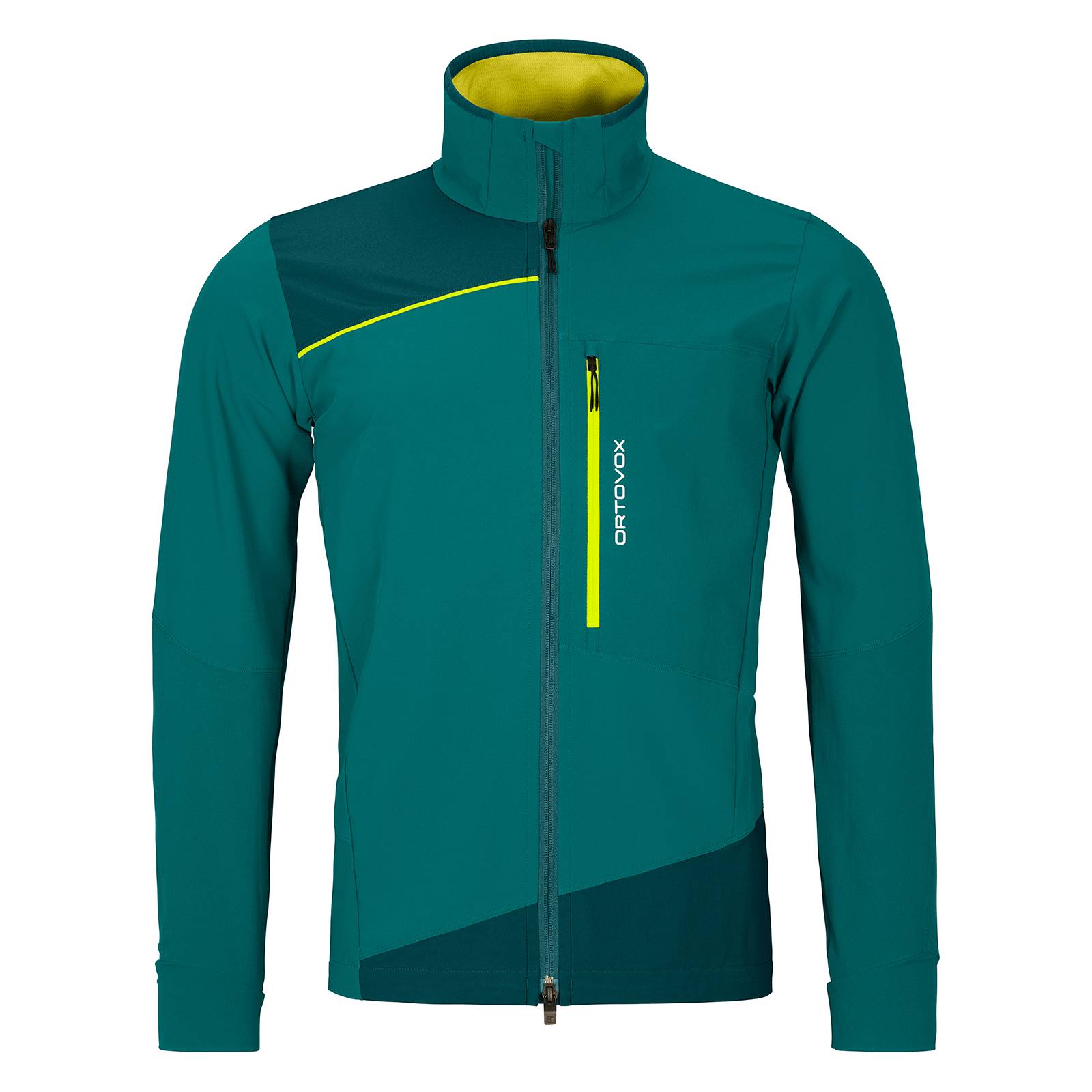 ortovox-jacke-herren-722bvg-1.jpg Ortovox Pala Light Jacket M Softshelljacke grün – Bild 1
