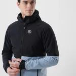ORTOVOX Herren Softshell Jacke Punta Berrino Hoodiie Schwarz