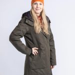 Pinewood Padded Winter Parka Damen grün S grün, S