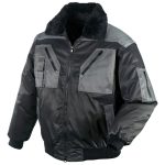 Pilotenjacke 4 in 1 Funktion schwarz/anthrazit | HELE Online Shop