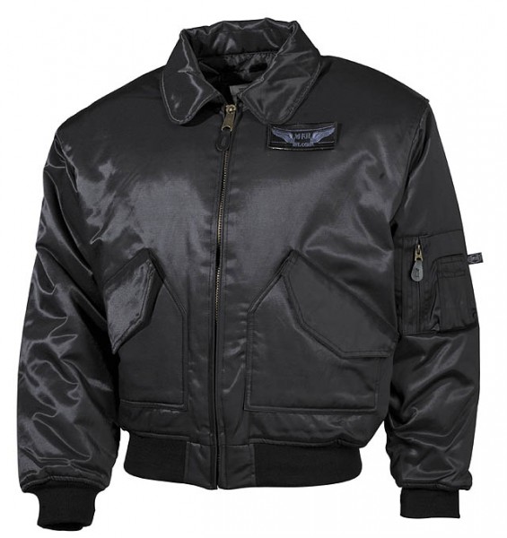 pilotenjacke-997hxb-1.jpg CWU Pilotenjacke Premium Edition schwarz – Bild 1