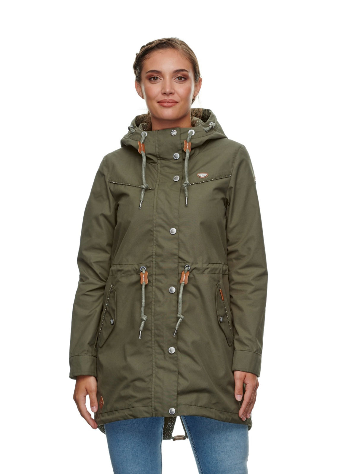 ragwear-jacke-478iek-1.jpg Ragwear Jacke Canny in oliv für Damen | JeansWelt – Bild 1