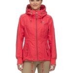 Ragwear Übergangsjacke Dankka Dots rot