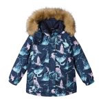 Reima Kiela Winterjacke Kinder abnehmbare Kapuze Navy ⋆ Kleine Lachmöwe
