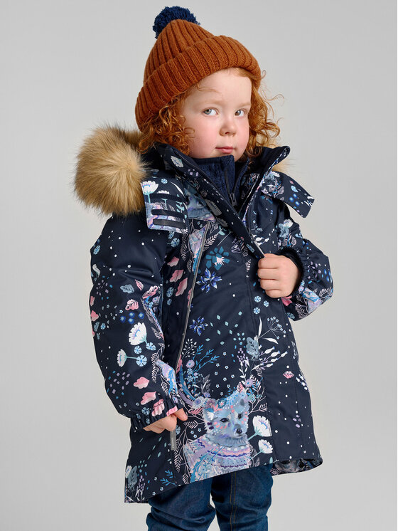 reima-winterjacke-890rfn-1.jpg Reima Winterjacke Muhvi 5100118C Dunkelblau Regular Fit | Modivo.de – Bild 1
