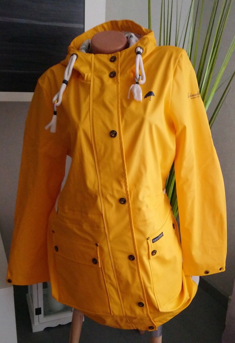 schmuddelwedda-regenjacke-133mrk-1.jpg Schmuddelwedda Jacke Gr. XL (40) XXL (42) gelb Regenjacke – Bild 1