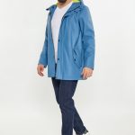Schmuddelwedda Herren Regenjacke M / Stahlblau / 100 % Polyester