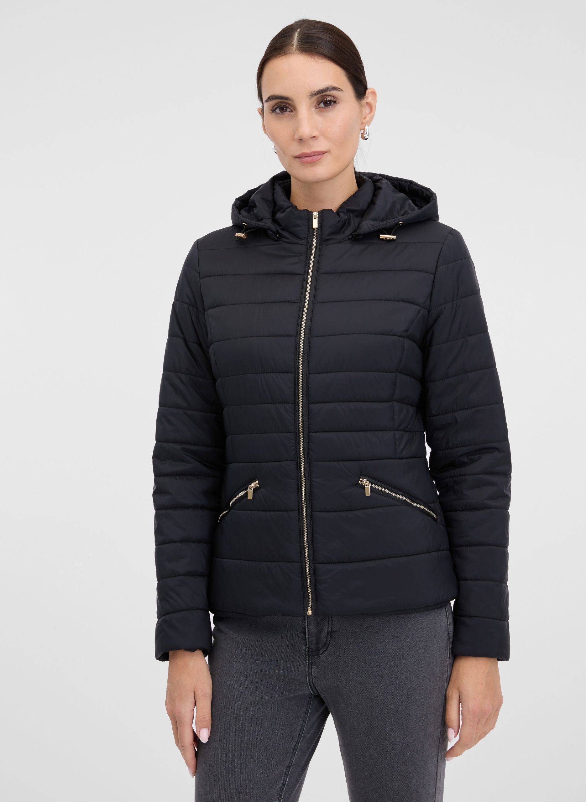 schwarze-winterjacke-damen-552nol-1.jpg Schwarze Damen Winterjacke ORSAY | Orsay.de Der offizielle E Shop der Marke ORSAY für Deutschland – Bild 1