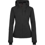 Bergson NICE light | Damen Skijacke & Outdoorjacke, gefüttert, 20000 mm Wassersäule schwarz
