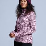 Skipullover Damen Cabin Life Bordeaux | Decathlon
