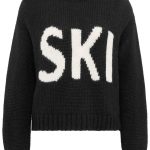 Skipullover Damen schwarz