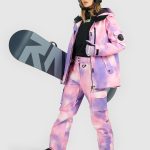 Damen Snowboardjacke Membran 15000 multicolor | 4F Sportbekleidung und Schuhe