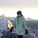 Luna Snowboardjacke Dusty Green Damen Strobe