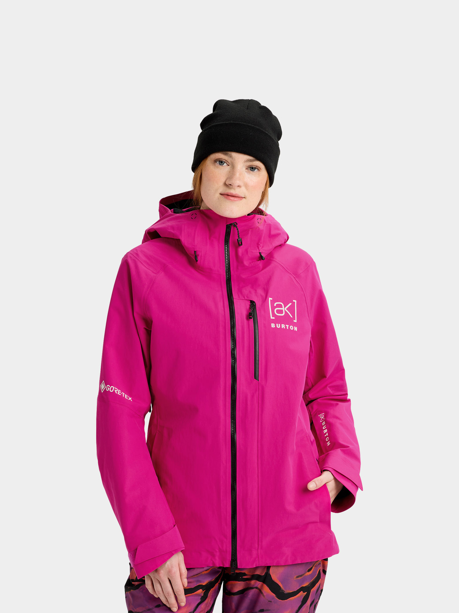 OUTERWEAR Damen Burton Snowboard Jacke Ak Gore Tex Upshift 2L (very berry) – Bild 1