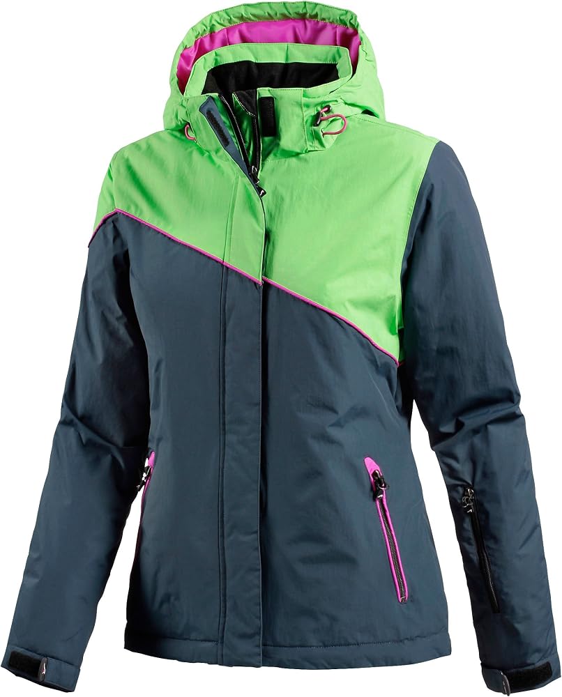 snowboard-jacke-damen-934xwd-1.jpg Maui Wowie Damen Snowboardjacke Snowboard Jacke Kapuze (Petrol/Grün, S) : Amazon.de: Fashion – Bild 1