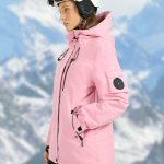 Ski Jacket Ski Und Snowboardjacke Damen Ski Snowboardjacke Mint Pink Ski Jacket Damen Women's Snowboard