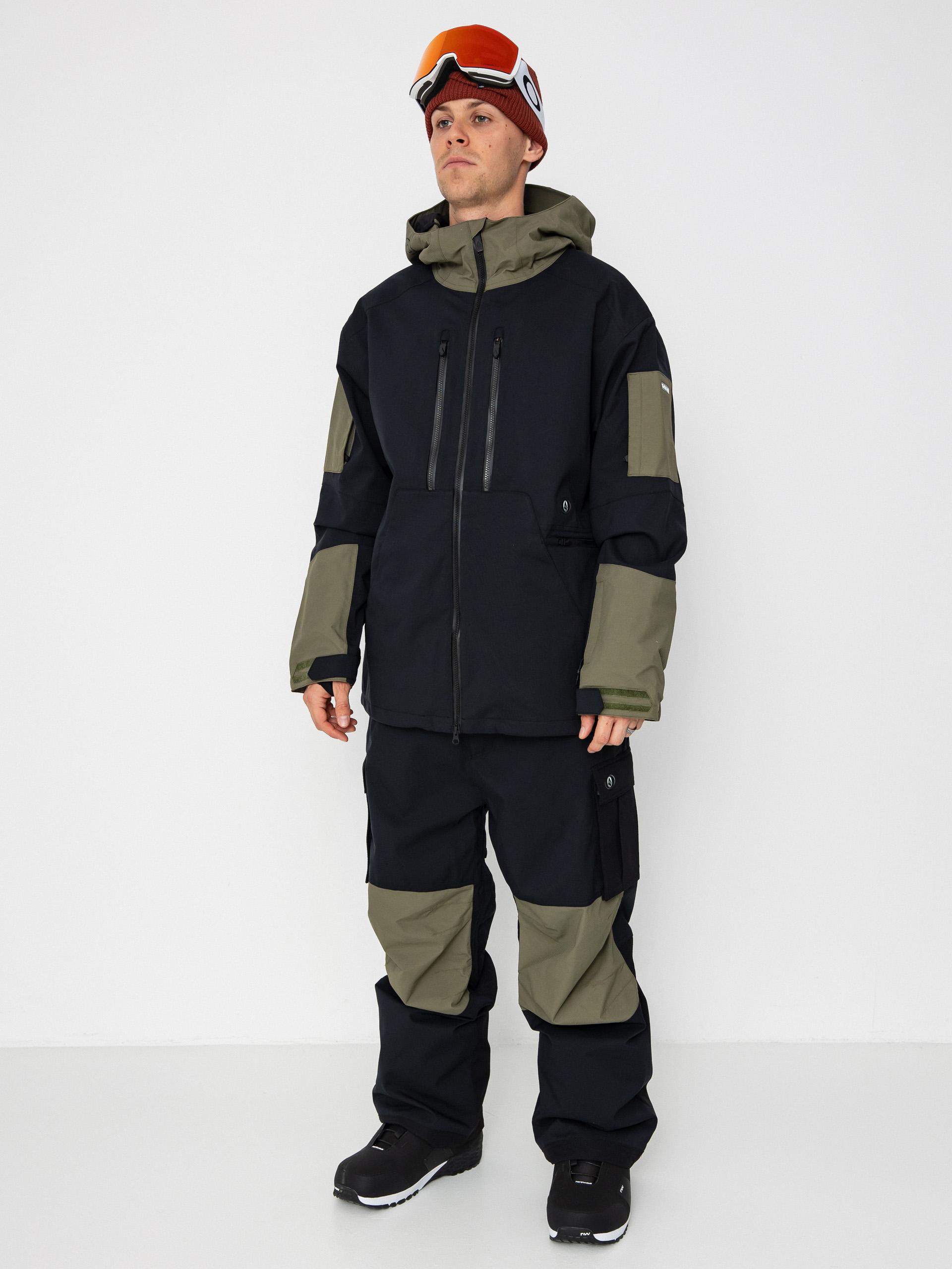 snowboard-jacke-herren-024vnx-1.jpg Herren Volcom Snowboard Jacke V.Co Wfo (black) – Bild 1