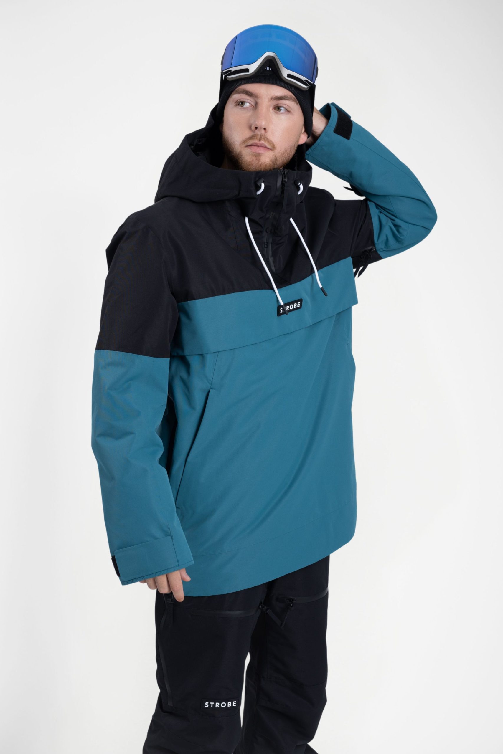 snowboard-jacke-herren-078okc-1.jpg Luna Snowboardjacke DeepSea Herren – Bild 1