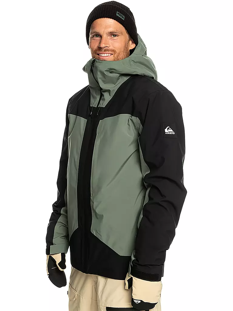snowboard-jacke-herren-683tqx.webp QUIKSILVER Herren Snowboardjacke Muldrow Schwarz – Bild 1