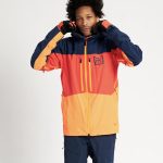 Burton AK 2L Swash Ski Snowboardjacke Gore Tex Herren orange/blau Gr. S meinsportline.de