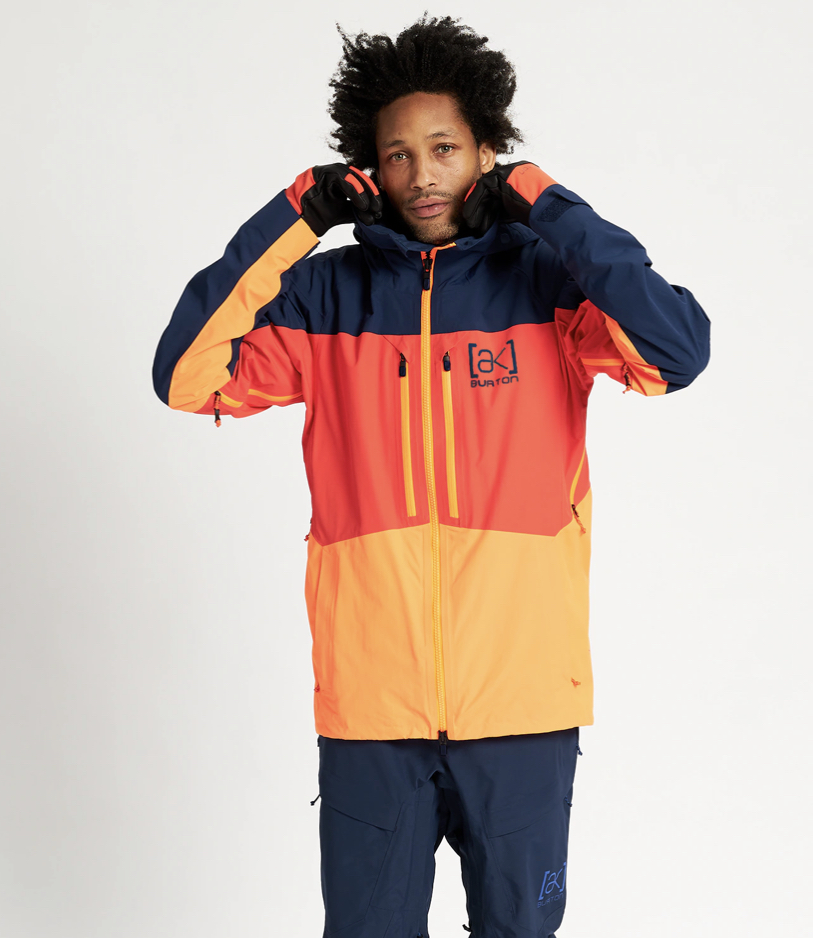 snowboard-jacke-herren-924xup-1.jpg Burton AK 2L Swash Ski Snowboardjacke Gore Tex Herren orange/blau Gr. S meinsportline.de – Bild 1