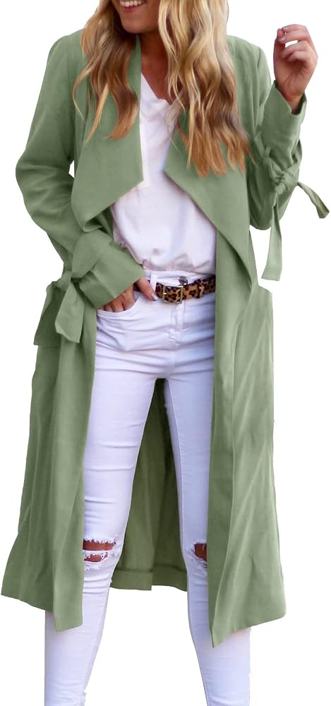 sommermantel-damen-547irv-1.jpg Mantel Frühling Damen Leicht Oversize Frühlingsmantel Übergangsjacke Übergang Tailliert Sommermantel Mantel Beige Elegant Übergangsmantel Damenmantel ... – Bild 1