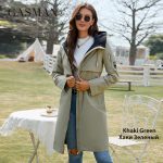 Mode Mantel Damen 2021 Dry Fashion Damen Softshellmantel Damen Khaki Mode Sommermantel