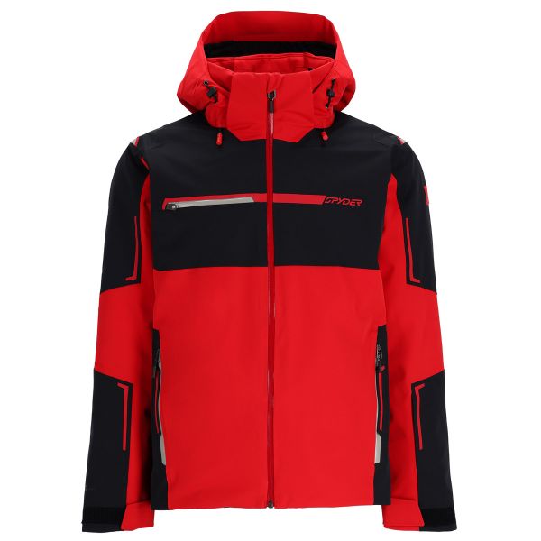 spyder-skijacke-herren-306eor-1.jpg Spyder Titan Jacket Skijacke Herren Spyder Red – Bild 1