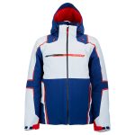 Spyder Titan Herren Skijacke blau weiß