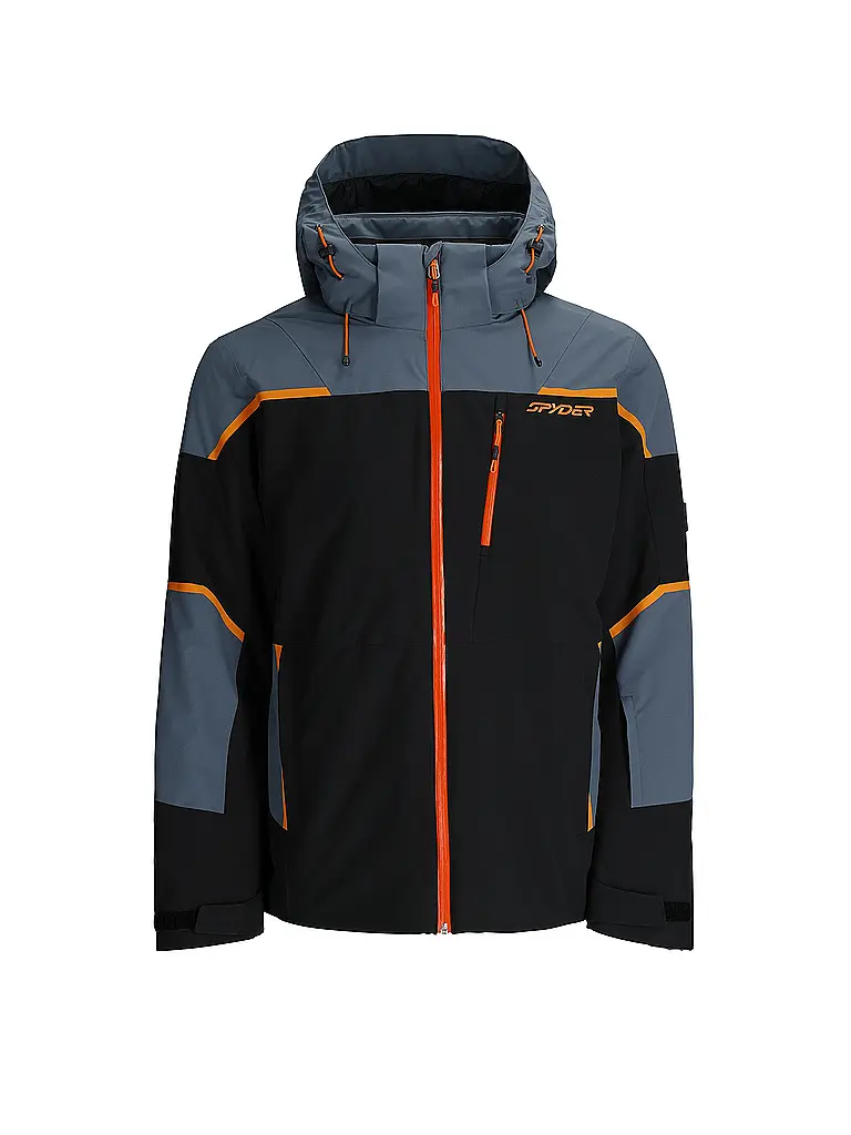 spyder-skijacke-herren-670rls.webp SPYDER Herren Skijacke Chambers Grau – Bild 1