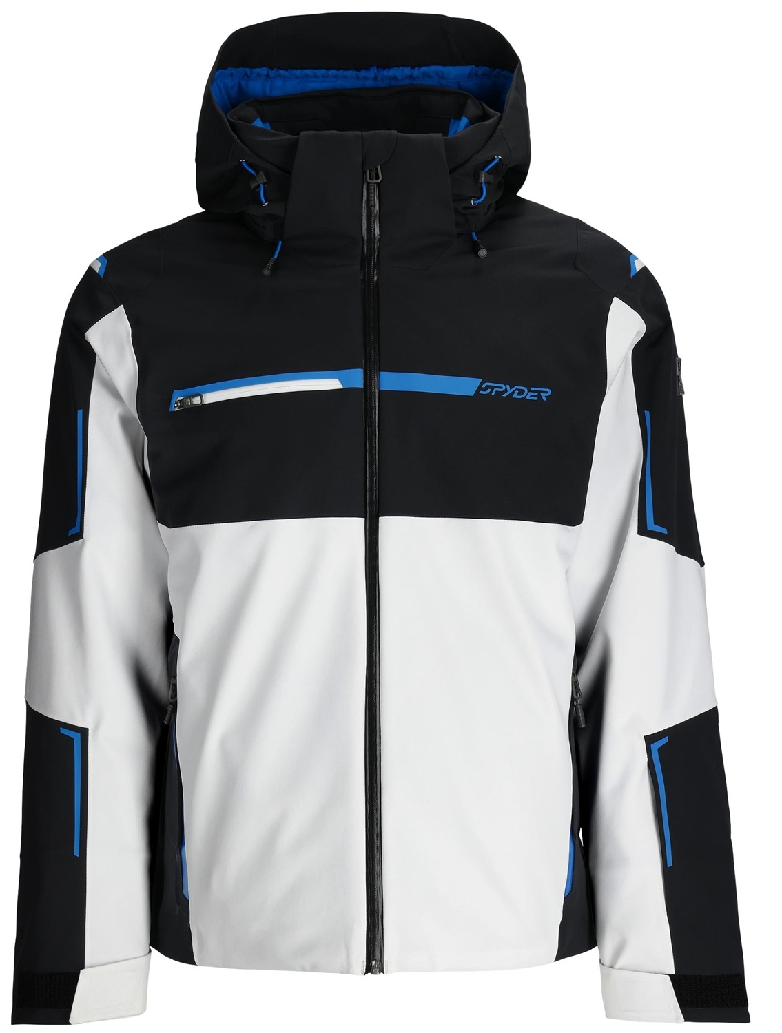 spyder-skijacke-herren-814ihl-1.jpg Spyder Titan Jacket Herren Skijacke Winterjacke 38SA075404 WHT – Bild 1