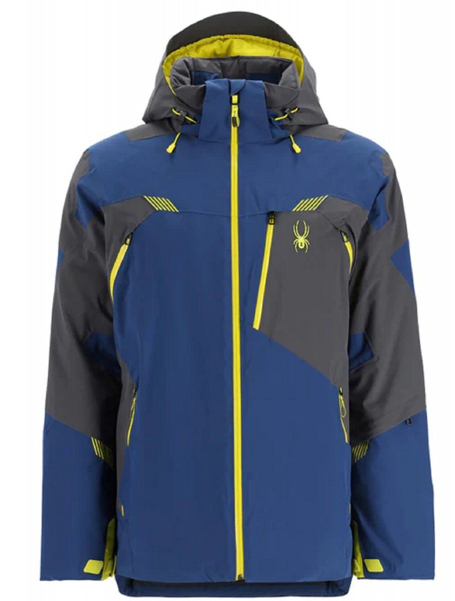 spyder-skijacke-herren-913osx-1.jpg Spyder Skijacke Spyder Leader Herren Skijacke Winterjacke abyss citron 221026 – Bild 1