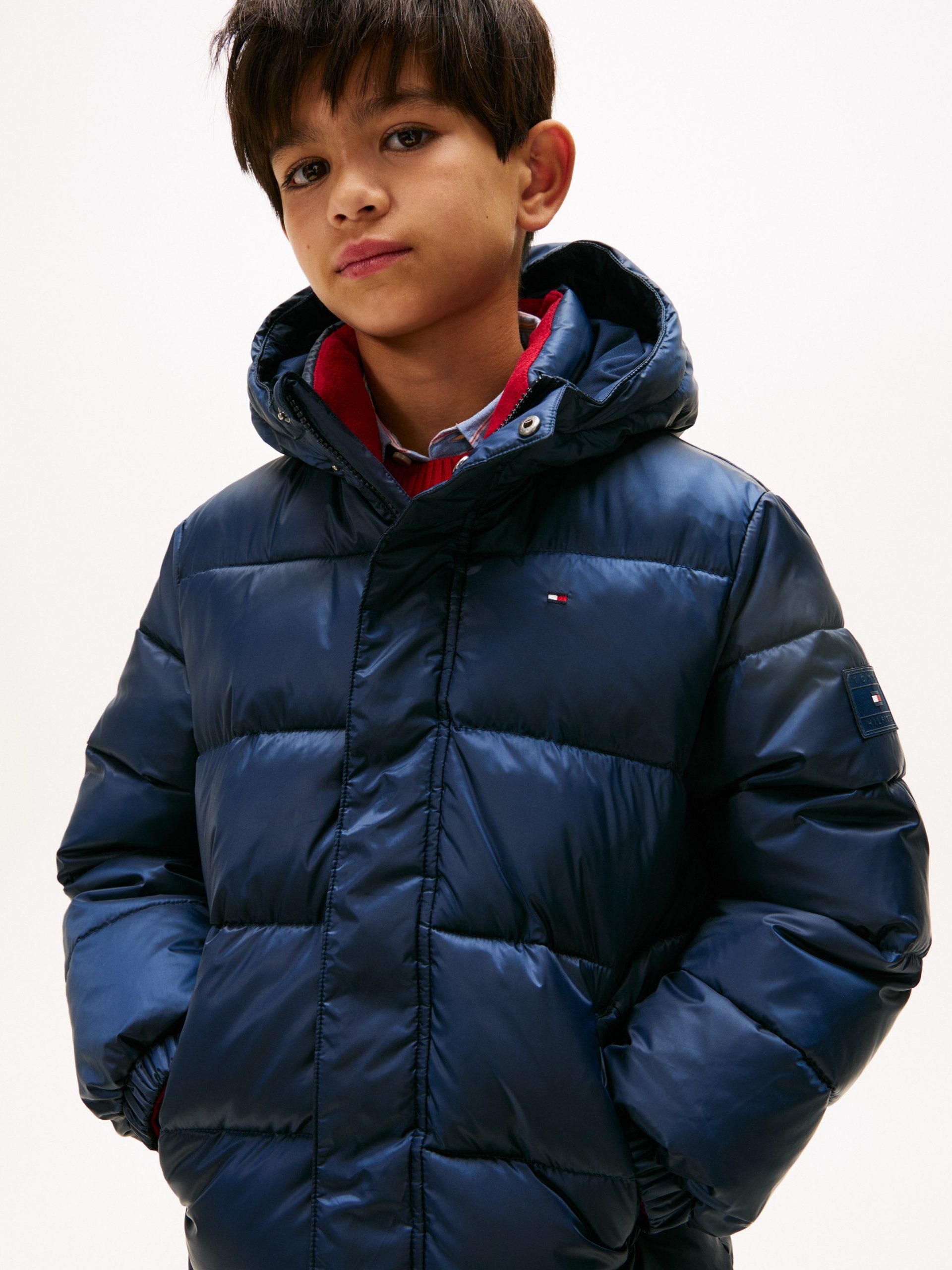 steppjacke-kinder-573wiu-1.jpg Tommy Hilfiger Steppjacke ESSENTIAL PADDED PARKA Kinder bis 16 Jahre – Bild 1