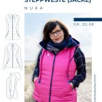 Steppweste für Damen Steppjacke Schnittmuster Nuka