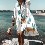 Tunika Damen Sommer Strand: Musselin Beach Pareos Strand Curvy Luftig Strandkleid Sexy Große Größen Kaftan Lang Elegant Urlaub Bikini Cover Up Sarong ...