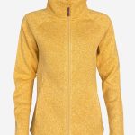PROMISE Damen Fleecejacke golden sunset / 36