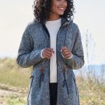 LASCANA Strickfleecejacke in anthracite | Witt