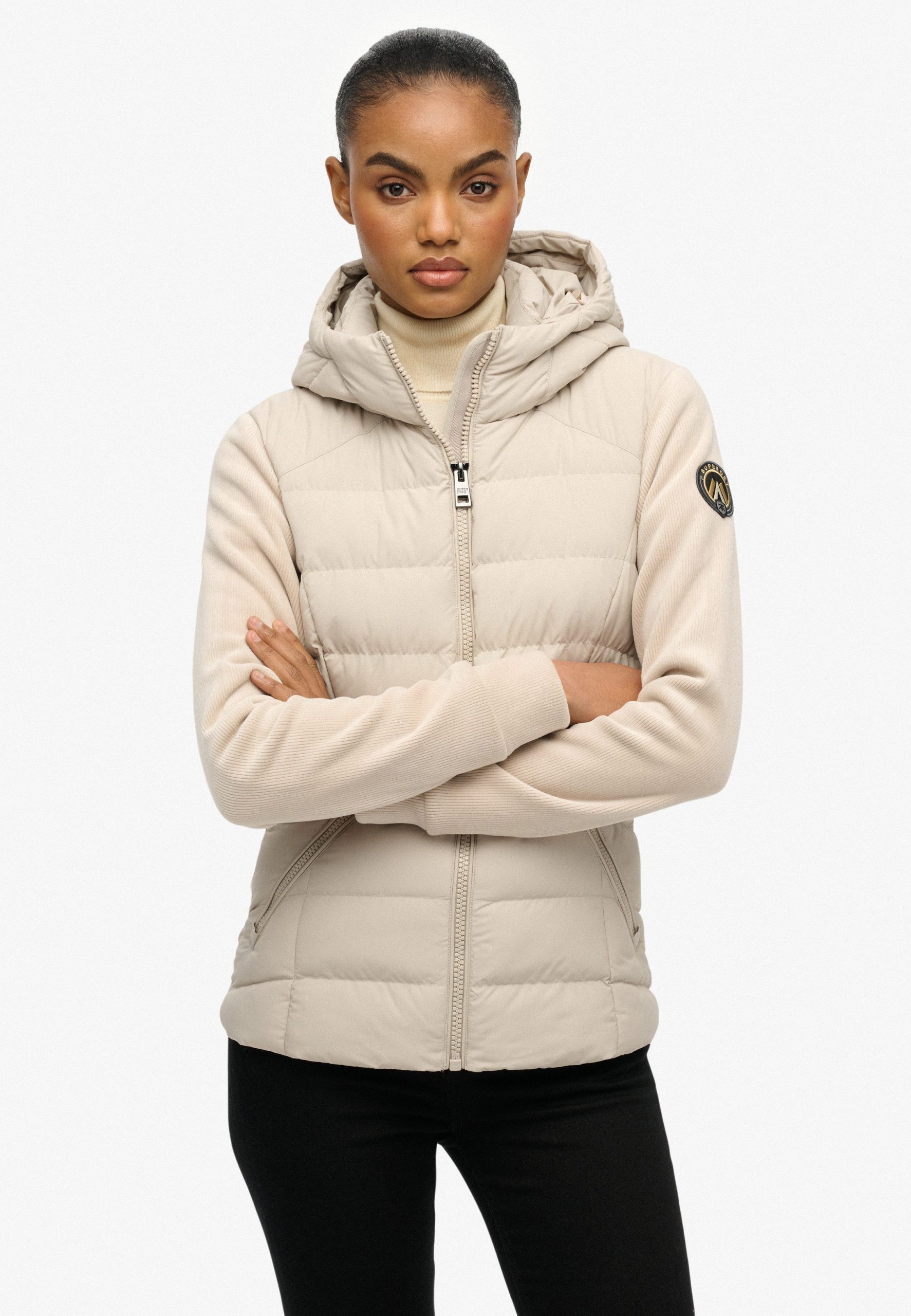 superdry-jacke-402ddj-1.jpg Superdry Steppjacke HOODED FUJI STORM JACKET Relaxed Fit, mit Reißverschluss, Langarm – Bild 1