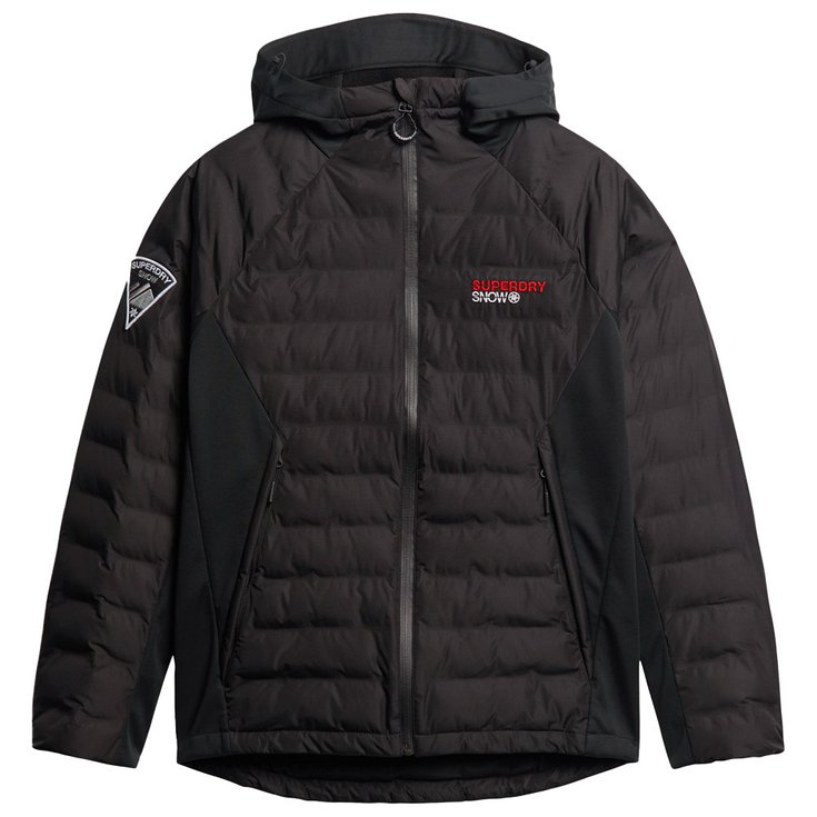 superdry-winterjacke-094keq-1.jpg Daunenjacke Superdry Softshell Mid Layer Jacket Black Winter 2024 | Glisshop – Bild 1
