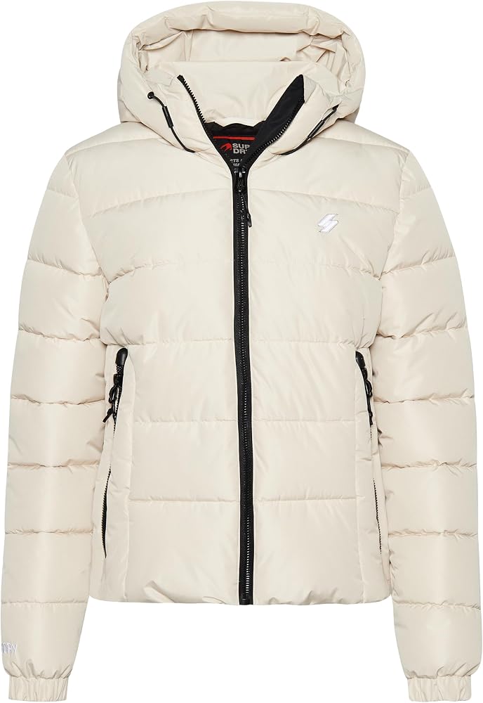 superdry-winterjacke-469ald-1.jpg Superdry Hooded Spirit Sports Puffer Jacke für Damen, Pelikan, 34 : Amazon.de: Fashion – Bild 1