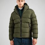 Superdry Winterjacke (1 St), Glatter Stoff