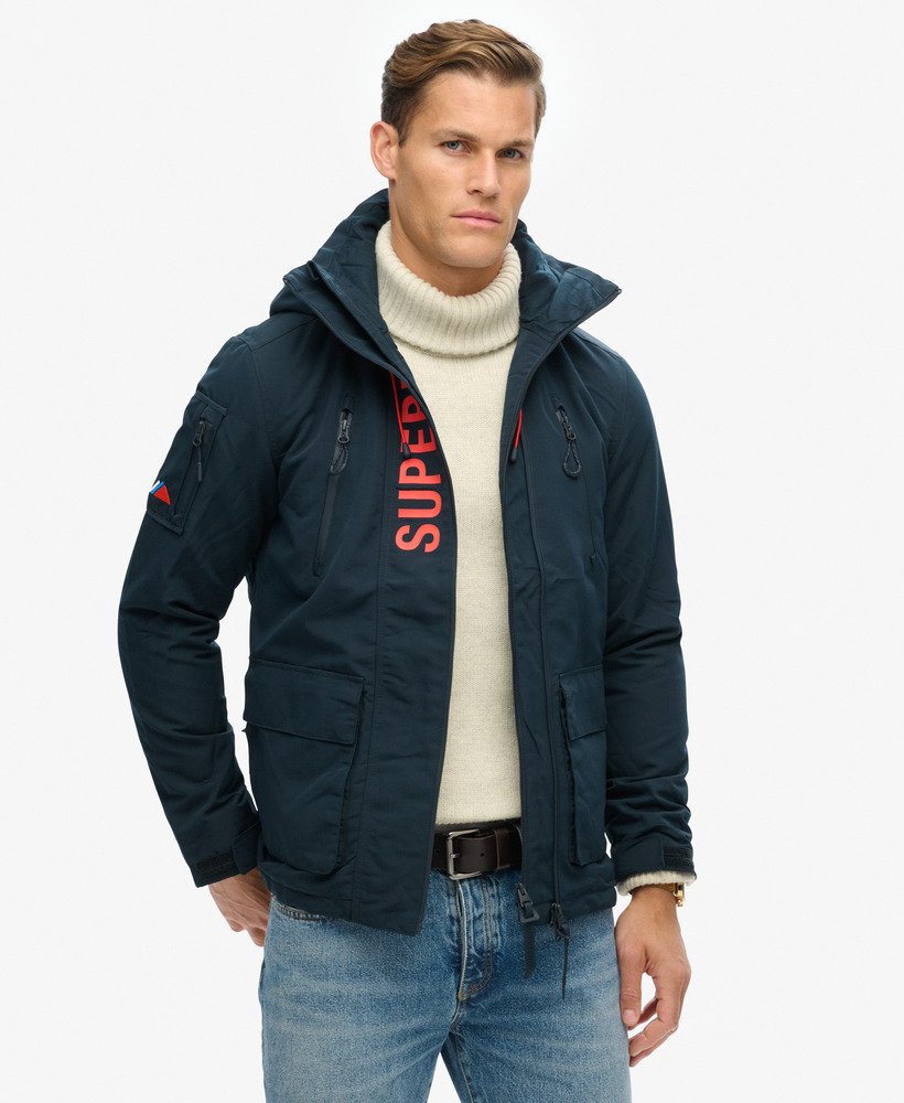 superdry-winterjacke-herren-045jqy-1.jpg Ultimate SD Windcheater Jacke finster marineblau/kräftig orange für Herren | Superdry DE – Bild 1