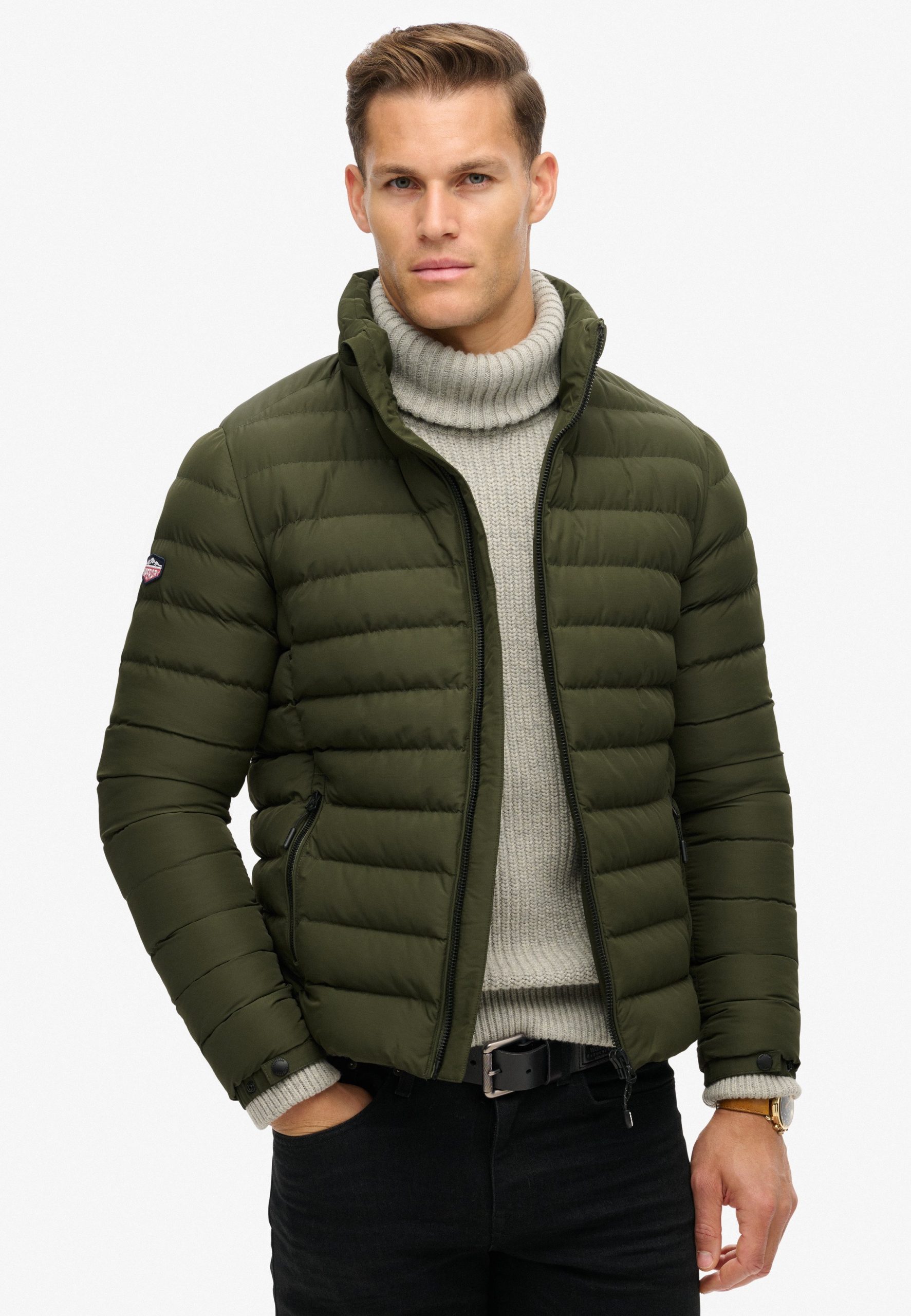 superdry-winterjacke-herren-763awq-1.jpg Superdry & Co FUJI PRINTED PADDED Winterjacke dark moss green/grün Zalando – Bild 1