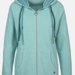 Damen Sweatshirtjacke mit Kapuze